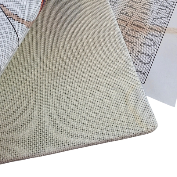 Vintage SUNSET “Following the Star” Counted Cross Stitch Christmas Stocking Kit - Picture 6 of 6